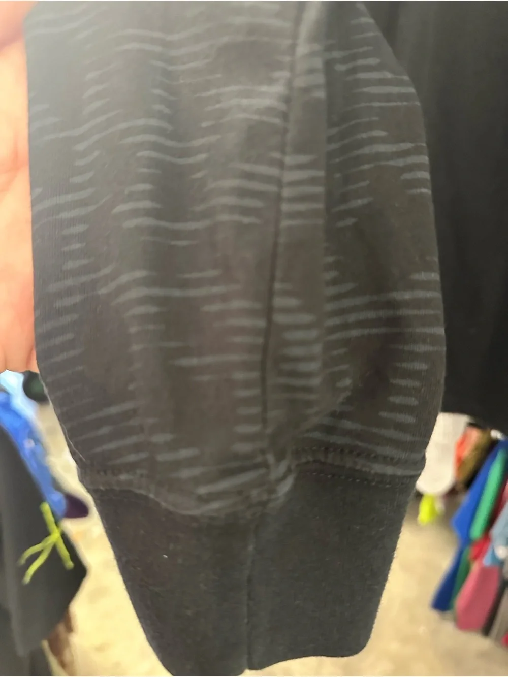 Jordan Dri-FIT Long Sleeve Shirt Black
